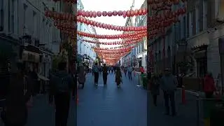 London Chinatown Walk 🇬🇧✨ A Walk Through Red Lanterns & City Life