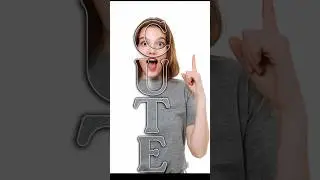Text masking Effect in Photoshop #shorts #photoshop #photoshoptutorial