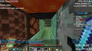 Donut Smp Live | Rating bases | Gambling 1B+ | Minigames