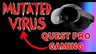 Halloween series continues with Mutated Virus on the Quest Pro. Is this House of the Dead in VR❓❓❓