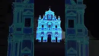 3D light effects on Church