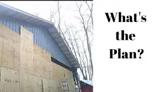 The Barn expansion Lean to for the 4H pigs