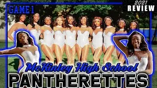 McKinley High School: Pantherettes 💙🖤🤍 | Game 1 Review