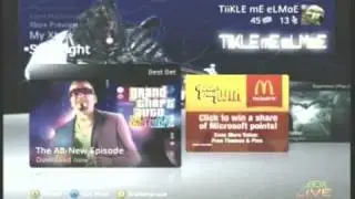 TiiKLE mE eLMoE's xbox 360  custom background