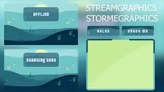 [ Underwater Ocean ] FREE STREAM OVERLAY | ANIMATED VERSION AVAILABLE