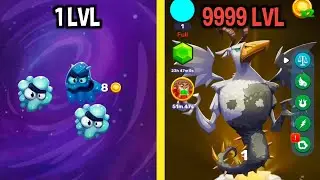MAX LEVEL in Monster Evolution Game
