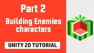 (endless jumping)  Unity 2d tutorial   [part two] Building Enemies characters