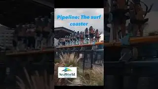 Surfing at 96 km/h!? | Pipeline: The Surf Coaster #Shorts