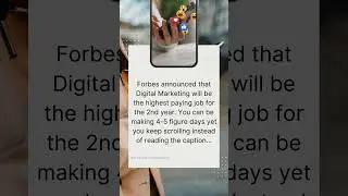Forbes announced digital marketing as one of the top 3 highest paying remote jobs in 2023!