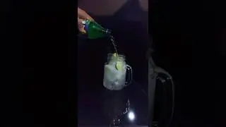 Sprite with Lime pop Rock #asmr #sprite #icecube icecube# drink #lemon lemo# lime