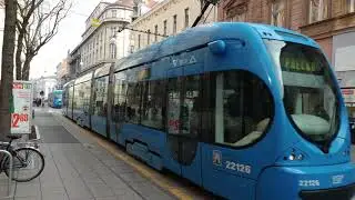 Trams in Zagreb (Croatia) / Tramvaji u Zagrebu
