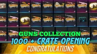 1000 + CRATE OPENING | Rightgoogle2 Gun Collection |All Legendary Guns Permanent |Gaming With Google