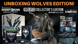 Ghost Recon Breakpoint - WOLVES COLLECTORS EDITION UNBOXING!