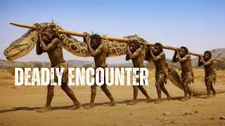 Life 3.2 Million Years Ago | Giant Python vs Early Humans&mdash; Seconds from Death