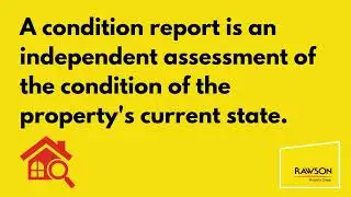 What is a Property Condition Report?