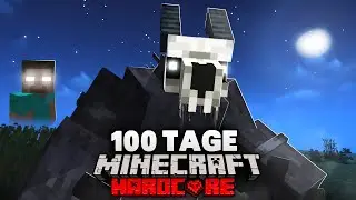Ich habe 100 Tage auf einer HORROR INSEL in Minecraft Hardcore überlebt (Teil 1)
