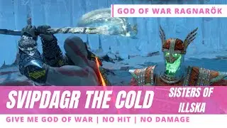 God of War Ragnarok - Svipdagr the Cold Boss Fight (No Damage / GMGOW)