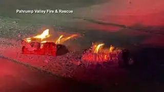 11-02-2021 PVFR Responds to Report of Fireworks Fire at Pahrump Launch Site