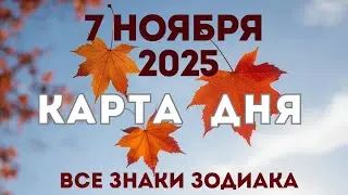 7 ноября 2025/ КАРТА ДНЯ для всех знаков зодиака/ November 7, 2025/ Card of the Day