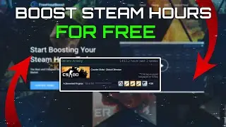 УВЕЛИЧЬТЕ ЛЮБЫЕ ЧАСЫ ИГРЫ В STEAM БЕСПЛАТНО | НЕ НУЖНО ЗАКРЫВАТЬ ПК/ИГРУ // FREEHOURBOOST