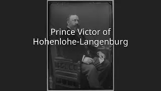 Prince Victor of Hohenlohe-Langenburg