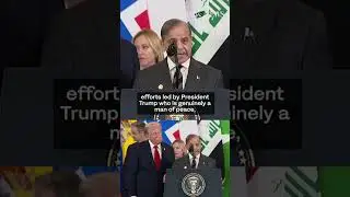 Pakistan PM credits Trump as world leaders sign Gaza ceasefire document in Egypt
