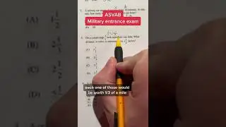 ASVAB AFQT Arithmetic Reasoning answer 3