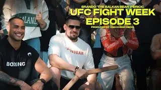 Training with CKB and exploring Perth - #UFC Fight Week Ep3