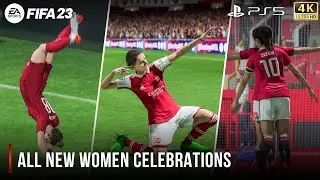 FIFA 23 | All New Women Celebrations | PS5&trade; 4K 60FPS