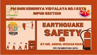 Mock Earthquake Drill by Primary Students | Safety Awareness Activity | #kv1kota