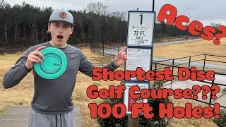 Playing the Shortest Disc Golf Course Ever! | Harrisburg, NC