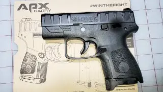 Тонкий пистолет Beretta APX для повседневного ношения (9 мм): компактный.