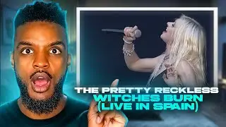 🦇 The Pretty Reckless - Witches Burn (Live in Spain) REACTION