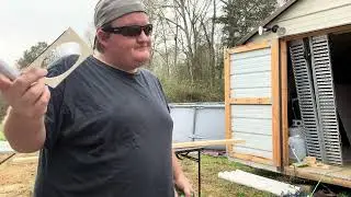 Trailer build part 3 #CargoTrailerConversion #RVLive #Travel #Boondocking #Festivals ￼