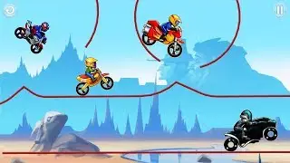 BIKE RACE Free - VIP Bike World Record - Dunes GamePlay Android \ IOS