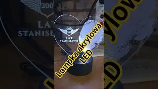 Lampka led na 100 urodziny.