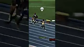 Usain Bolt mija sprinter&oacute;w światowej klasy, jakby nigdy nic! 🤯 #usainbolt #sprinter #trackandfield