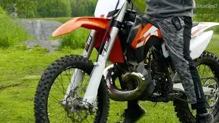 KTM SX250 2-Stroke Coldstart Idle Sounds