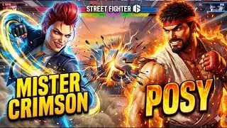 🔥 SF6 SHOWDOWN &mdash; MISTER CRIMSON vs POSY ⚡️| Street Fighter 6