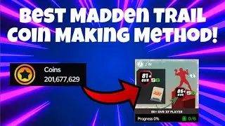 BEST MADDEN TRAIL COIN MAKING METHODS! MAKE MILLIONS EVERYDAY! Madden Mobile 21