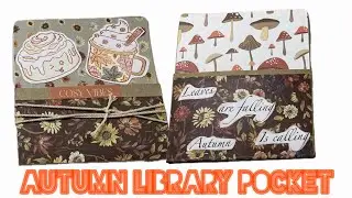 Autumn Library Pocket