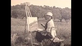 Henriette GROLL Daupinoise peintre Parisienne du XXème sciècle A