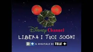 (RARE) Disney Channel Italy (circle era) 2000 Line Your Dreams Christmas Sting
