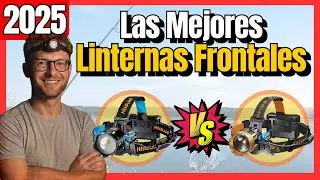 🎣 Las 7 mejores LINTERNAS FRONTALES de PESCA de Amazon [2025] Calidad ✅&nbsp;&iquest;Cu&aacute;l Comprar?