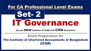 ICAB (PL Exam)- IT Governance- Set- 2 - (Questions & Solutions)
