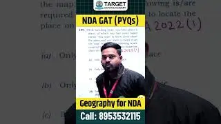 NDA Geography | Geography for NDA 1 2026 | Geography for NDA, CDS & AFCAT 🌍 #geography #nda