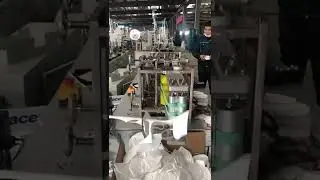40-50 pieces / min earloop folding mask Automatic production line