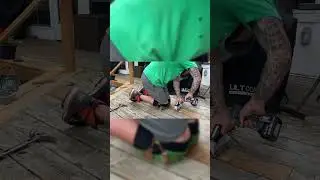 TODAY'S AGENDA: DECK REPAIR