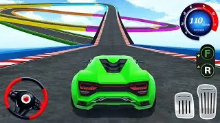 Superhero Car Mega Ramp Stunt Racing - Mega Ramp Racing: Superhero Cars - Android GamePlay