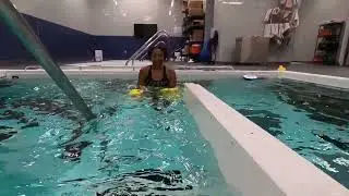 Single leg balance with running arms